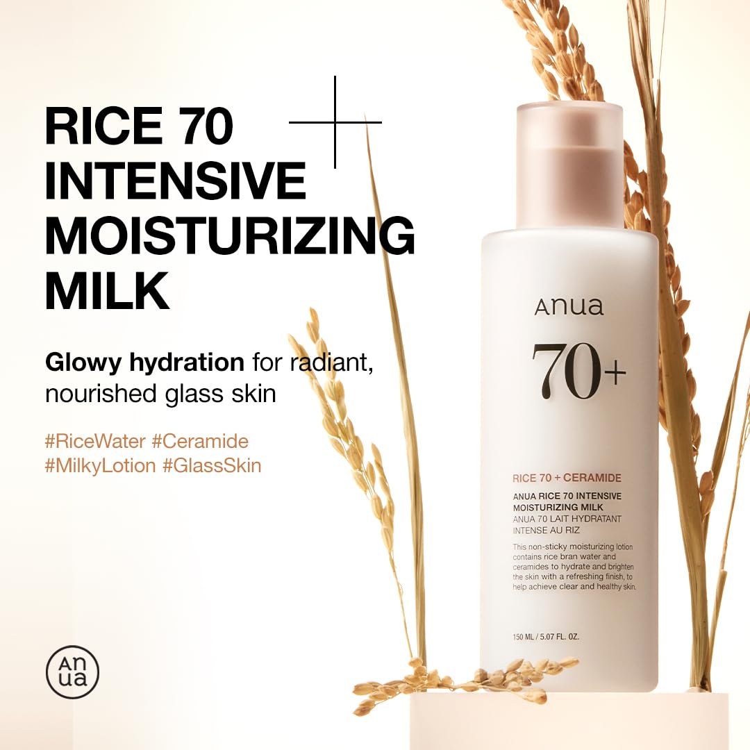 ANUA Rice 70 Intensive Moisturizing Milk